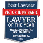 Pittsburgh Medical Malpractice Lawyer of the Year Award